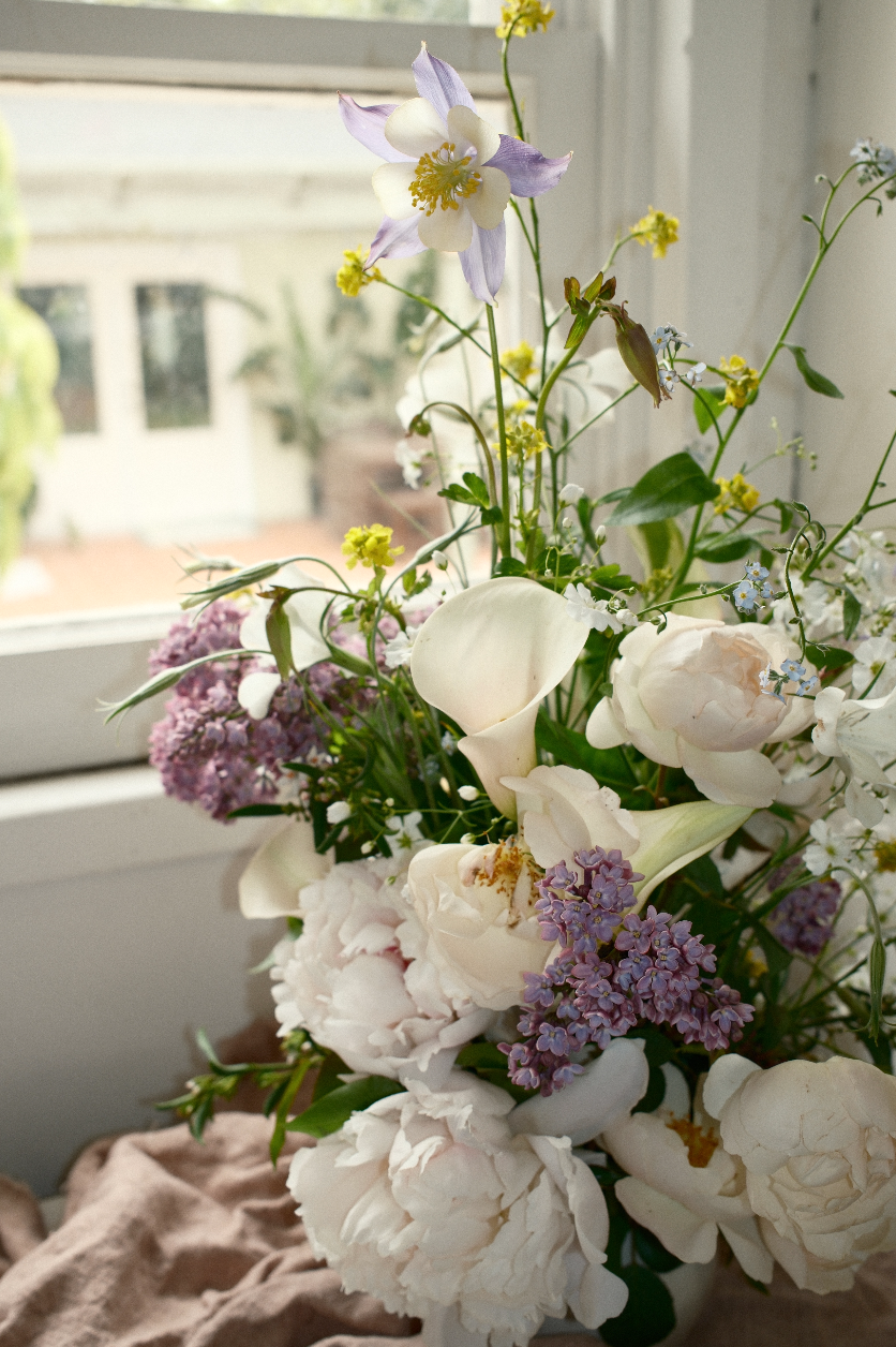 Mother's Day Flower Vase Arrangement